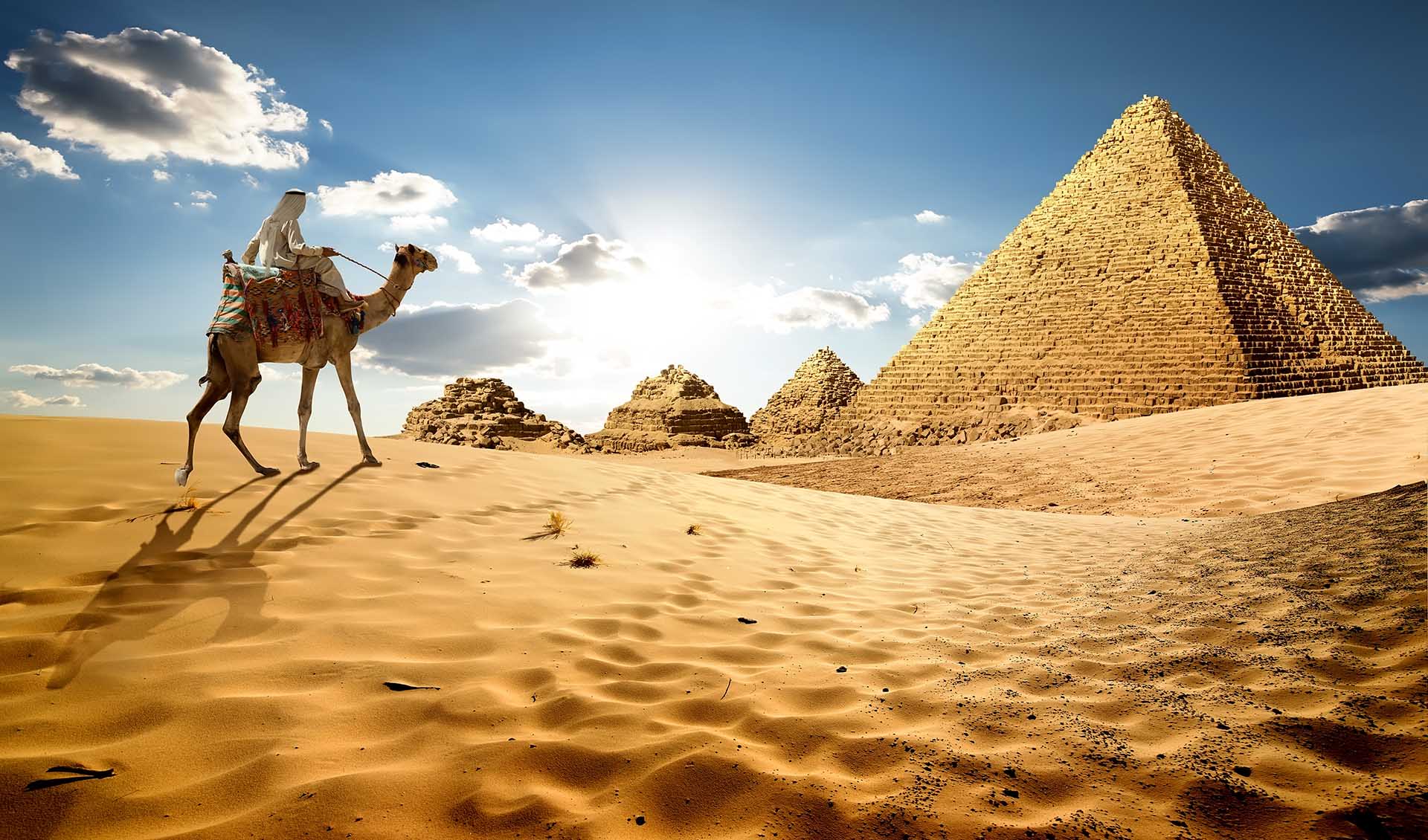 Насосы в египетскую пустыню